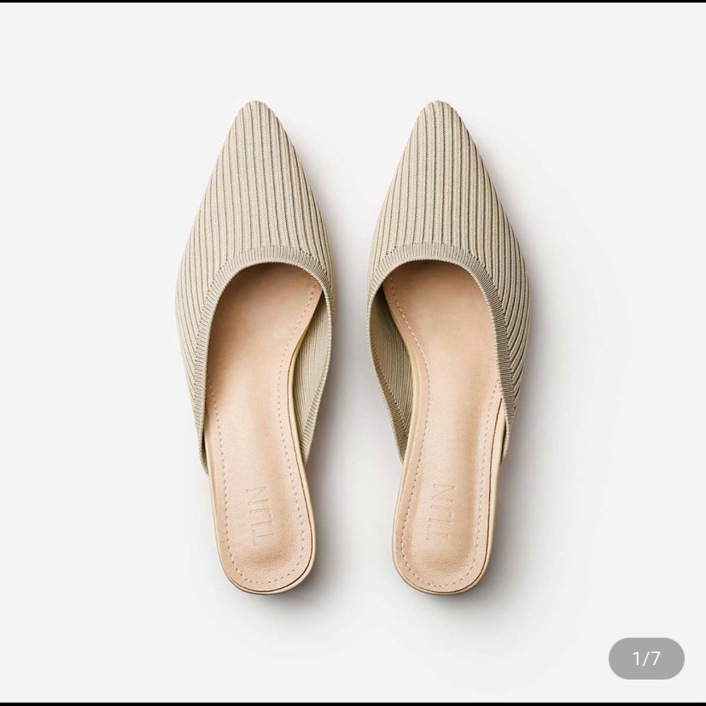 🔥 TIJN Helka Chic Knit Mules